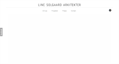 Desktop Screenshot of linesolgaard.com